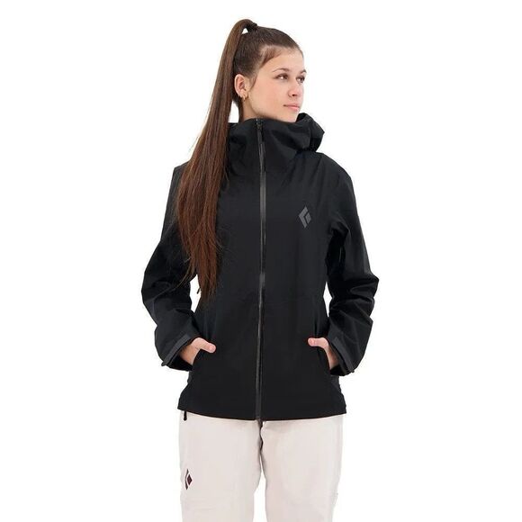 Black Diamond Jacket Womens Liquid Point Shell Gore-Tex Water Proof XS NWT - Picture 9 of 9